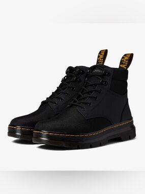 Dr. Martens unisex-adult Rakim Black Lace-Up Casual Boot Sz M9 W10